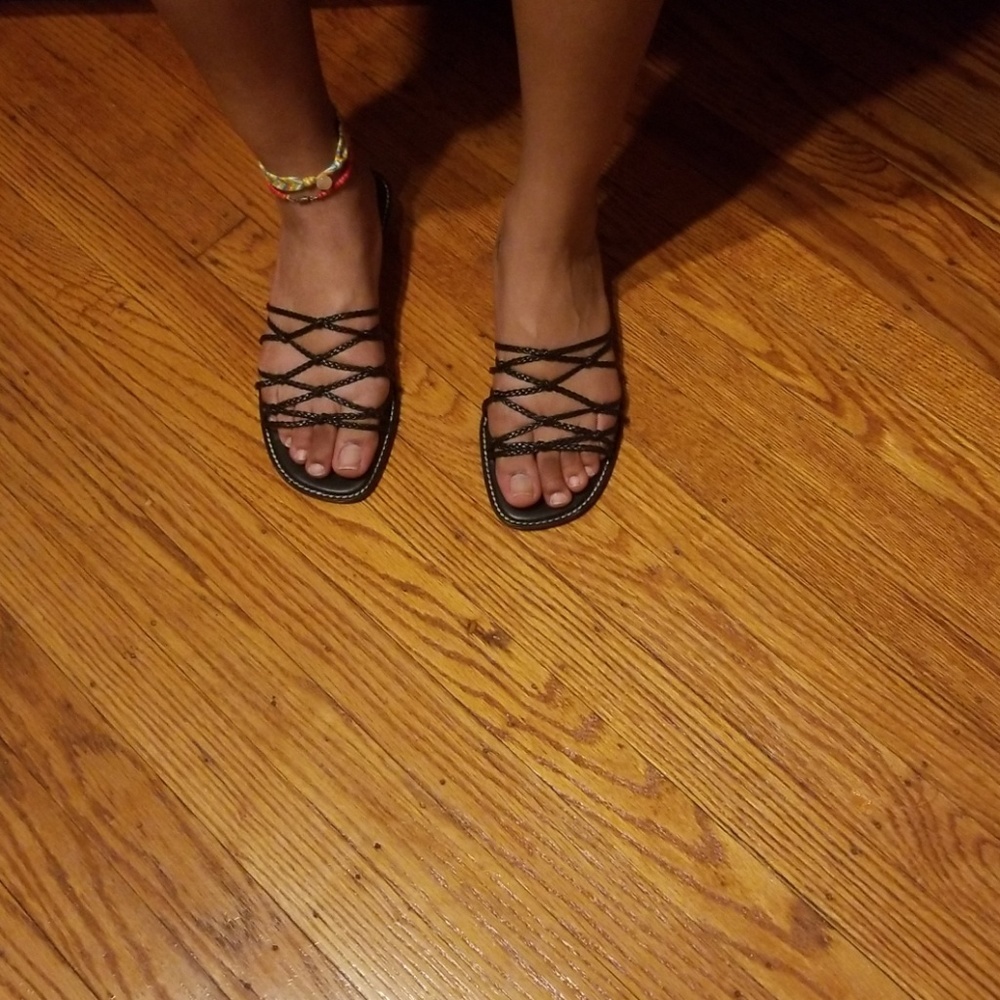 Tommy Bahama braided slid-in Sandals